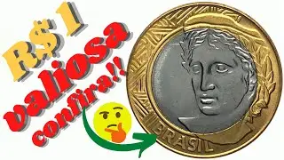 💫 MOEDA VALIOSA DE 1 REAL 2021 PROCURADA POR COLECIONADORES E VALIOSA  E RARA NA NUMISM&Aacute;TICA