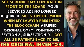 COO Shredded My Contract. I Walked Away With 28 Patents | Office Revenge