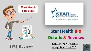 Star Health IPO Details Updates | Star Health IPO : should you apply or not?? | Star Health IPO GMP