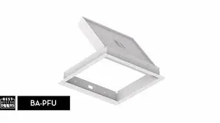 Fire Rated Insulated Upward Opening Ceiling Door Features (BA-PFU)
