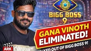 Gana vinoth walked out with money box | big boss season 9 tamil | 