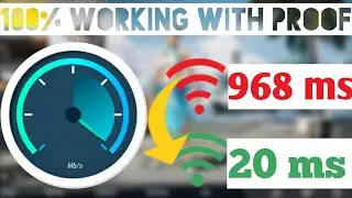 Reduce Ping in PUBG Mobile 100% Working| Pubg mobile lag fix | Fix high ping 2020