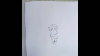 Buttercup drawing in powerpuffgirls# easy drawing  #cute drawing #art