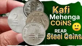 2 Rupees 6 o clock Coin Price/2 Rupees Cross Coin Price/2017 1 Rupee Coin/2000 1 Rupee Coin/Coins