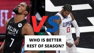 Nba Fantasy Basketball | Who Will Be The Better Player Rest Of Season | Player Battle