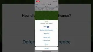 Some GameChanger scoring basics