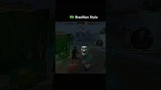 1v1 Movement + 🇧🇷 Brazilian Style #shorts #ytshorts #freefirehighlights #2x