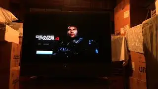 Gears of War 4 @1080p60fps on a Loewe Beast CRT 32 Articos!