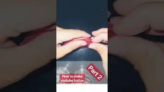 (part2)How to make a yt play button out of #paper #tutorial #flyxo
