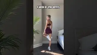 A WEEK OF GYM OUTFITS | AYBL