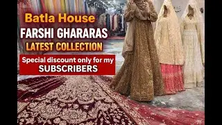 Batla House Zakir Nagar Market Latest Farshi gharara | special discount only for my subscribers ♥️☺️