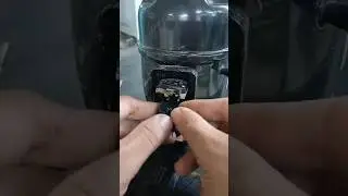 compressor relay part wiring #short