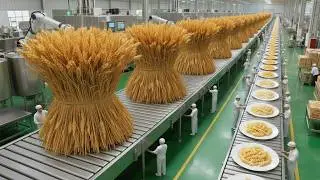 Inside a Modern Pasta Production Line: From Harvested Durum Wheat to Restaurant-Ready Pasta