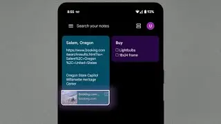 Delete link preview Google Keep Notes