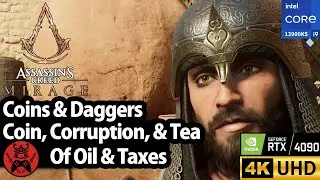 🏜️ Coins & Daggers, Corruption & Tea, Oil & Taxes - Assassin's Creed Mirage | 4K 60FPS PC