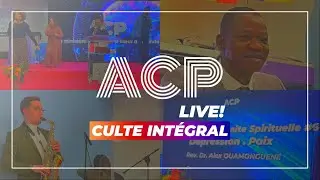 #ACPLive | La Cl&eacute; 🔑 de ta R&eacute;ussite Spirituelle #6 : D&eacute;pression. Paix. &bull; Rev. Dr. Alex OUAMONGUENE