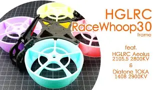 HGLRC RaceWhoop30 frame and pusher cinewhoop duct performance (vs Diatone Taycan)