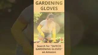 Safeco Gardening Gloves for Women Thorn Proof, Best Gardening Gloves for Home Garden on Amazon