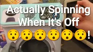 How To Make A Asda Toy Washing Machine Spin When It's Off And To Make It Spin Forever Until It's ...