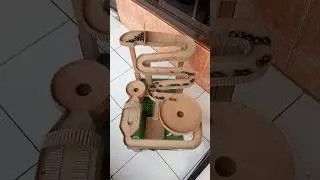 marble run mechine ‼️ spiral slide the world of ASMR....#marble #shortvideo #creative