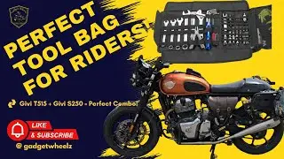 Givi T515 Tool Bag Review | Perfect Fit for My Interceptor 650 & Givi S250 Toolbox!