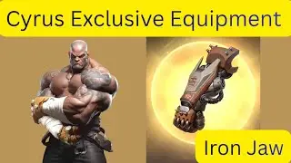 Rider Hero Cyrus Gets Exclusive Equipment in Dark War Survival 4M CP Gain#darkwarsurvival#wargames 