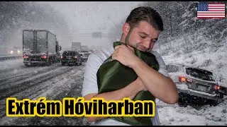 Hóviharban küzdöttünk Amerika ismeretlen tájain !