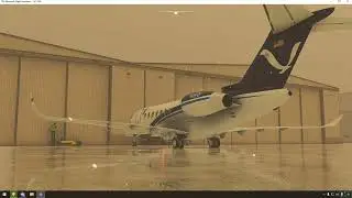 Cessna Citation Longitude startup *** FORGOT TO TURN ON PARKING BRAKES***