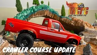 GNCRC Axial SCX24 Crawler Course Build | Part 3  | Got No Chill RC #indoor crawler course