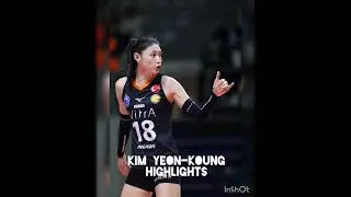 Kim Yeon Koung powerful #viral #youtubeshorts #volleyball #shorts #short #trending #brasil