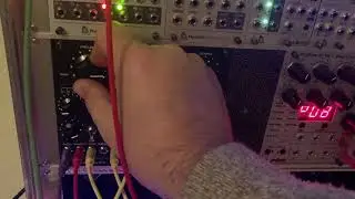 Quick demo of the Erica Synths Black Wavetable VCO and Dual VCF