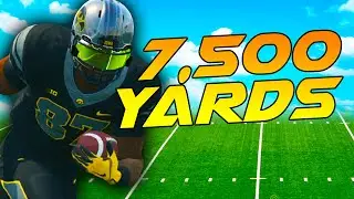 Following The Career of a 99 Overall Freshman TE! | NCAA 14 Experiments