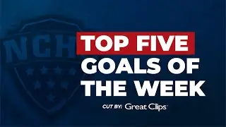 NCHC Top 5 Goals of the Week - Cut by Great Clips (1/6/25)