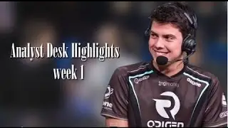 LCS Analyst Desk Highlights ft. xPeke - Summer Week 1