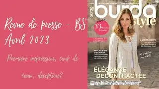 Revue De Presse Burda Style Avril 2023