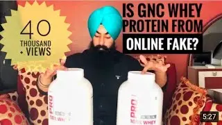 UNBOXING OF GNC PRO PERFORMANCE WHEY PROTEIN by The Fit Singh