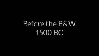 B&W Logo History GMUVE - 1,000,000 BC to 125 BC