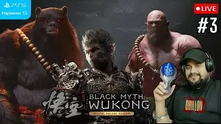{PLATINUM TROPHY RUN} CHAPTER [1] FINAL BOSS 💪FIGHT BLACK MYTH WUKONG EPISODE #3 |LIVE PS5 GAMEPLAY