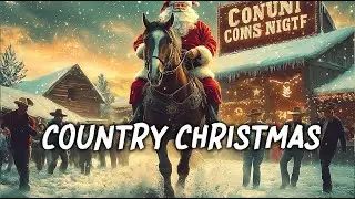 COUNTRY CHRISTMAS PLAYLIST 🎅🏼Lost in the Country Rhythms ~ Christmas is coming