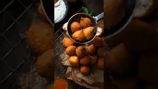 crispy booda with moong dal soup