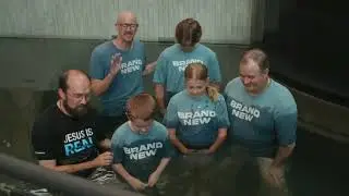 Baptisms At Crossroads Community Church In Vancouver Washington On Sunday June 15, 2025