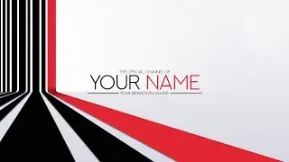FREE YouTube Banner Template #35 Photoshop PSD | DOWNLOAD NOW
