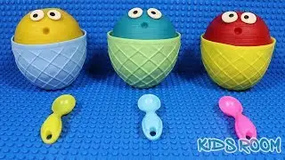 3 Colors Play Doh Ice Cream Cups PJ Masks Chupa Chups LOL Surprise Toys Kinder Surprise Eggs