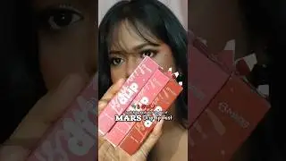 🤎Mars drip lip mist swatches on dusky skin🤎 #short #shorts mars drip lip mist #shortsfeed