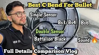 Best Gcl C Bend Pipe For Bullet Standard 350 Full Detail Vlog 