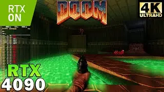 DOOM 1993 4K Ray Tracing | RTX 4090 | Ryzen 9 7950X | Maximum Settings