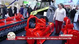 Türkay - Elektromekanik Duyargalı Rotovatör -  AgroExpo İzmir Fuar / Çiftçi Tv