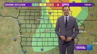 Iowa Weather Update: Strong storms possible tonight