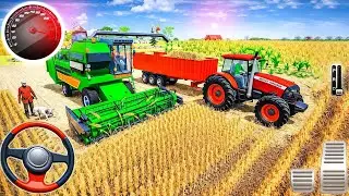 Real Tractor Driving Simulator - Modern Tractor Farming Simulator - Android GamePlay 