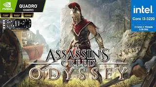 Assassin's Creed Odyssey | i3-3220 + Quadro P620